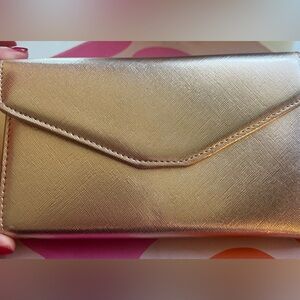 Gold Travel Wallet